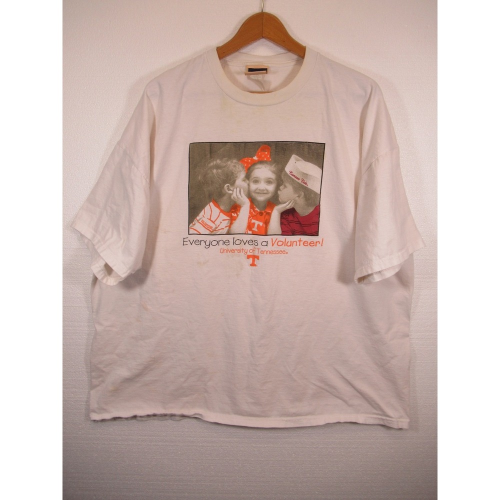 Vtg 90s University of Tennessee Volunteers T-shirt Men 3X Alabama Crimson Tide